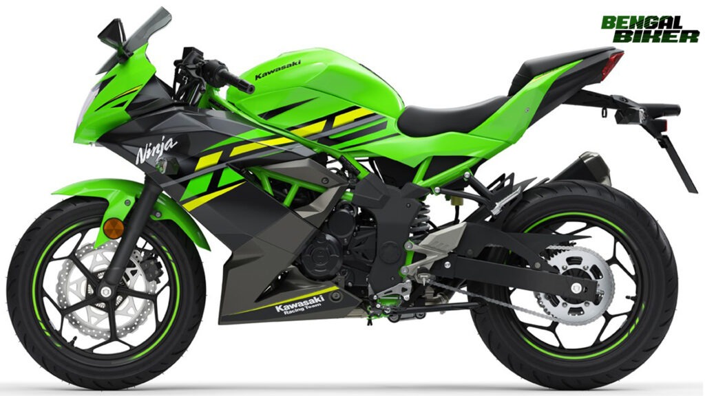 Kawasaki Ninja 125 green