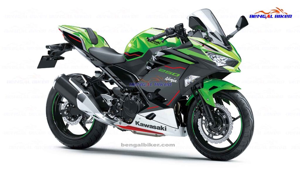 Kawasaki Ninja 250 green